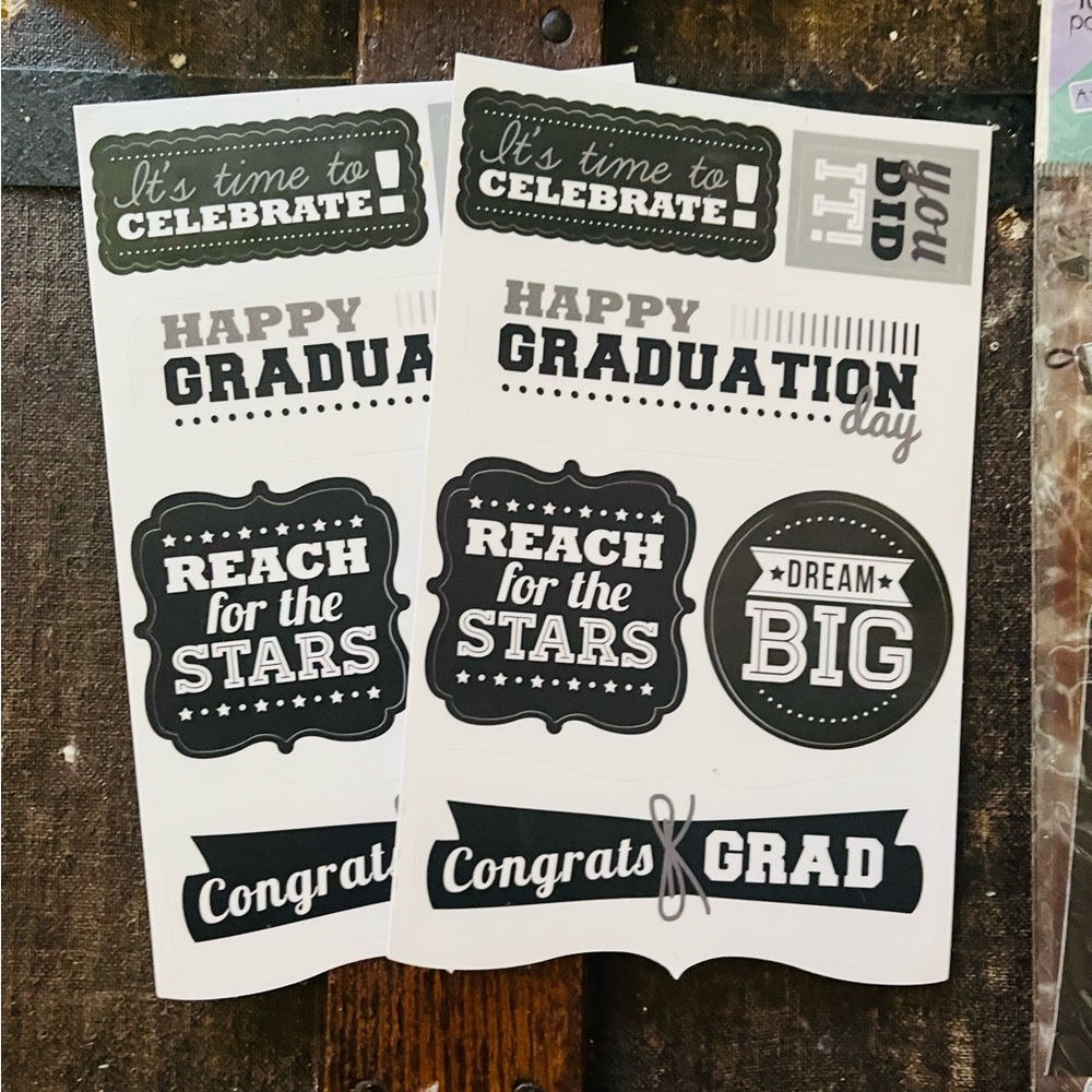Graduation 2010 Sticker/Embellishment Set - Picture 3 of 7